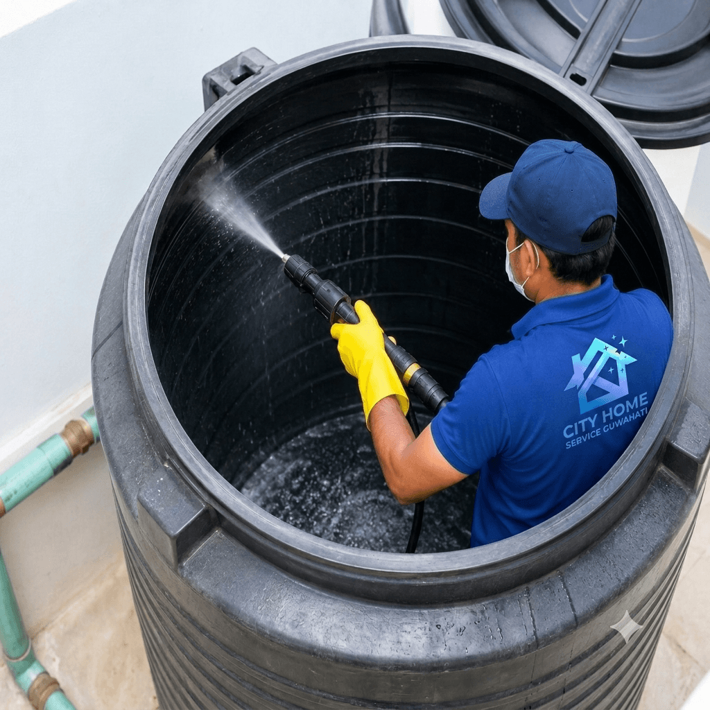 Water tank cleaning ( 1500 L )